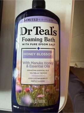Dr Teal's Foaming Bath - Honey Blossom 2 pack